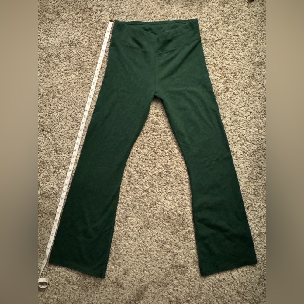 Pact Cropped Flare Yoga Pants